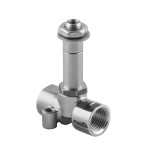 Electrovalvula Aignep accionamiento directo 3/2 N.O. 1/8" inoxidable EPDM 2,5 mm. X1F02425E0