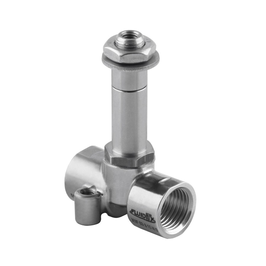 Electrovalvula Aignep accionamiento directo 3/2 N.O. 1/4" inoxidable EPDM 2 mm. X1F03402E0 Electrovalvula Aignep accionamiento directo 3/2 N.O. 1/4" inoxidable EPDM 2 mm. X1F03402E0