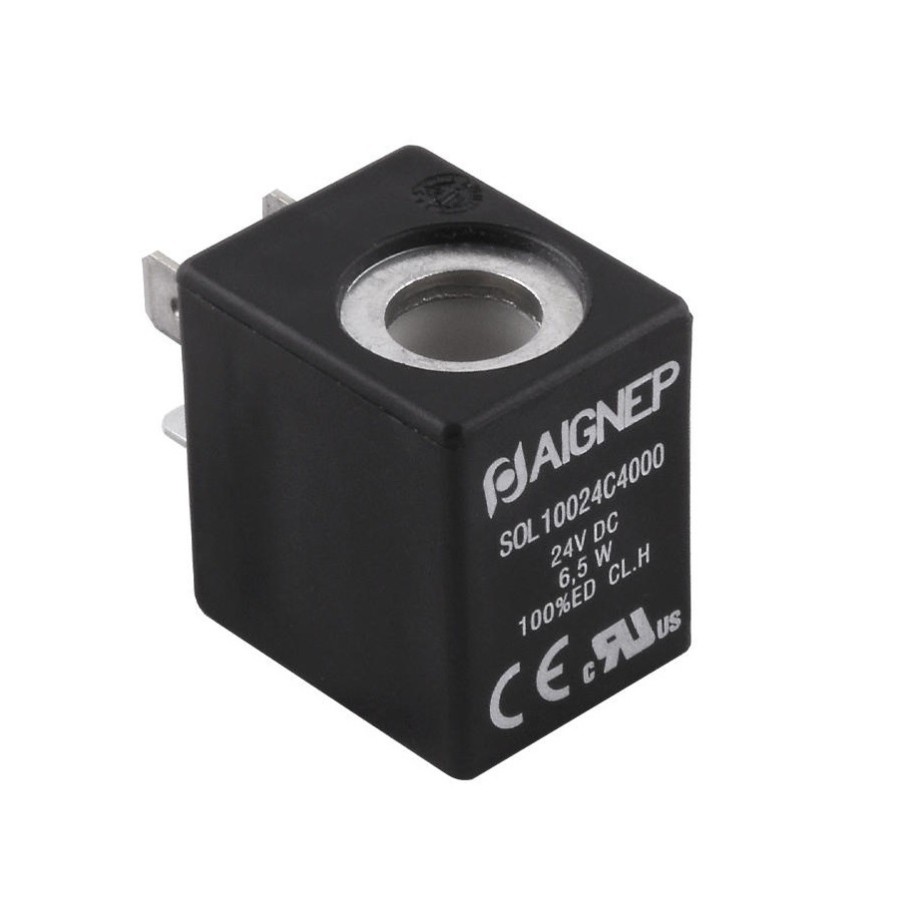 Bobina Aignep A3 talla 22 10 mm. 220 V. AC. 50/60 Hz. 7,5 VA. SOL10220A8000