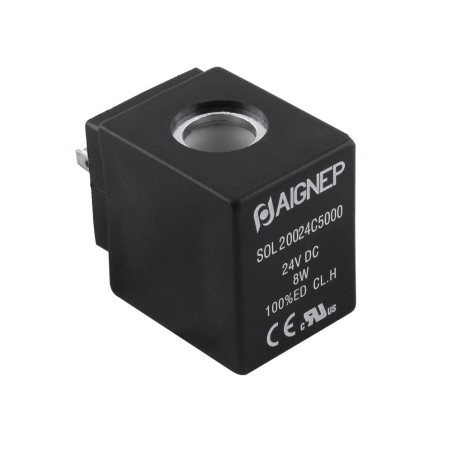 Bobina Aignep C3 talla 30 13 mm. 220 V. AC. 50/60 Hz. 14 VA. SOL20220AA000
