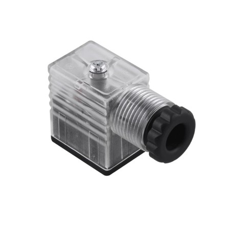 Conector Aignep serie CON talla 22 transparente Led+VDR 110 V.  CON0211000