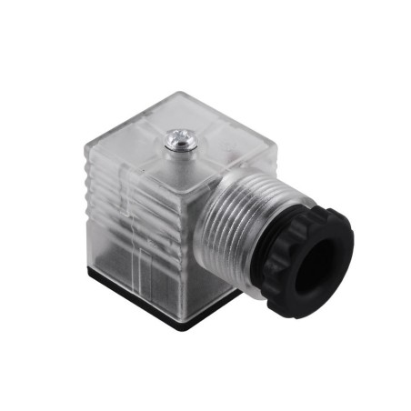 Conector Aignep serie CON talla 30-36 transparente Led+VDR 0-24 V.  CON3202400