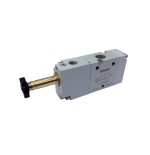 Electrovalvula asistida monoestable Aignep 3/2 N.O. 1/4" retorno muelle 01VA03NO03