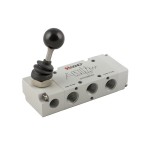 Valvula palanca biestable Aignep 3/2 1/4"   01VL130003