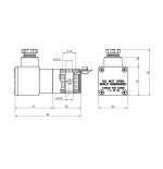 Bobina Atex talla 30 Aignep 9 mm. 24 V. DC. 3 W. SOLX2024C1000