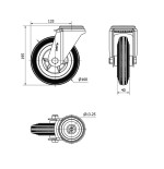 Rueda Alex modelo 2-1346 EAN 8422202213460