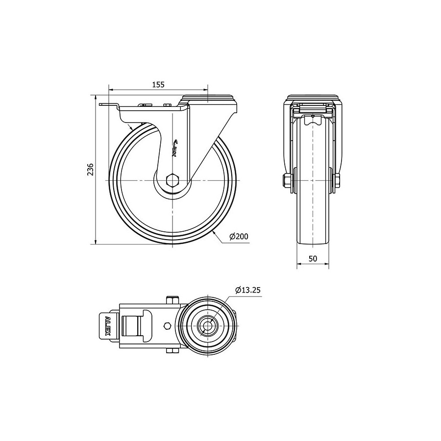Rueda Alex modelo 2-1651 EAN 8422202216515 Rueda Alex modelo 2-1651 EAN 8422202216515