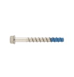 Tornillo cabeza hexagonal para hormigon punta bimetal inoxidable A4 Index D-10 x 90 TXE10090