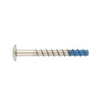 Tornillo cabeza Truss para hormigon punta bimetal cuerpo inoxidable A4 y punta de acero al carbono Index D-6 x 40 TXT06040
