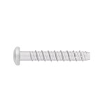 Tornillo cabeza alomada para hormigon con recubrimiento ATLANTIS C3-H Index D-6 x 80 THP06080