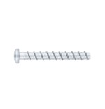 Tornillo cabeza alomada para hormigon con recubrimiento cincado Index D-6 x 100 TFP06100