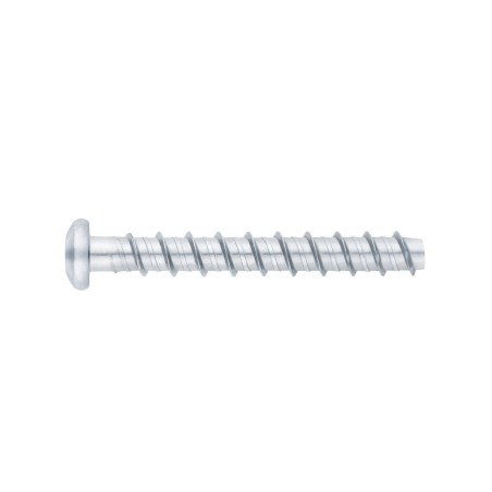 Tornillo cabeza alomada para hormigon con recubrimiento cincado Index D-8 x 80 TFP08080