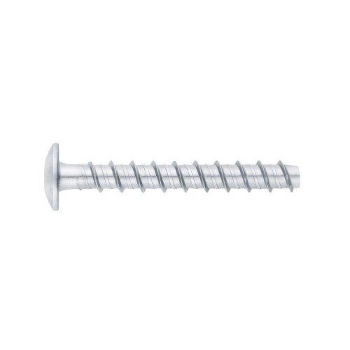 Tornillo cabeza Truss para hormigon con recubrimiento cincado Index D-6 x 40 TFT06040