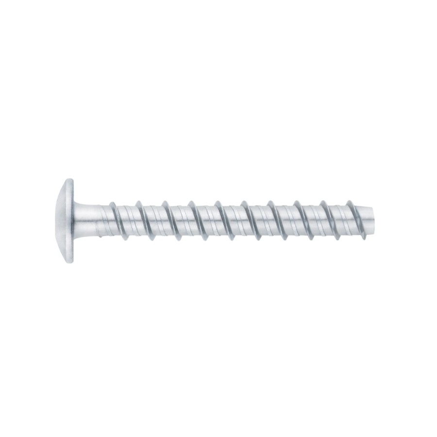 Tornillo cabeza Truss para hormigon con recubrimiento cincado Index D-6 x 40 TFT06040