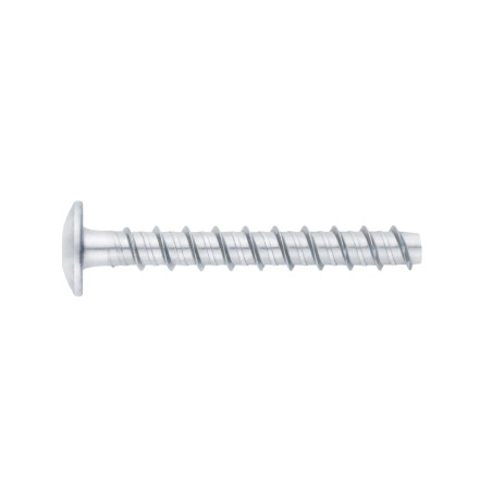 Tornillo cabeza Truss para hormigon con recubrimiento cincado Index D-6 x 40 TFT06040