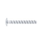 Tornillo cabeza Truss para hormigon con recubrimiento cincado Index D-6 x 50 TFT06050