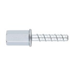 Rosca hembra metrica para hormigon con recubrimiento cincado Index D-6 x 55 (M10) TFM06055