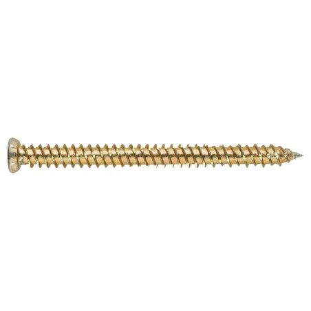 Tornillo bicromatado para hormigon cabeza plana Tx Index 7,5 x 132 D-6 HP75132