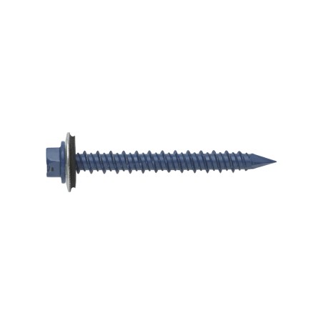 Tornillo cabeza hexagonal para hormigon con arandela vulcanizada de acero-EPDM Index 6,5 x 125 P16 D-5 HE1665125