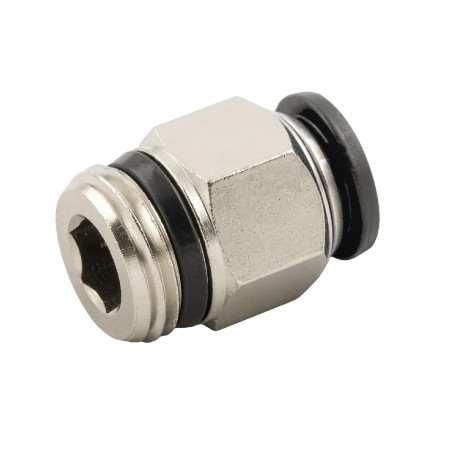 Racor recto conico macho Aignep 8 1/4" codigo 55000 8 1/4
