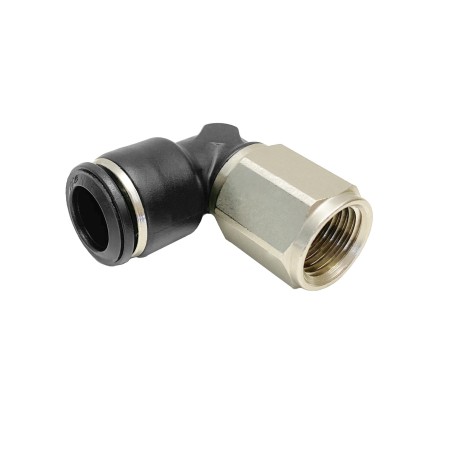 Racor codo orientable hembra Aignep 10 1/4" codigo 55106 10 1/4