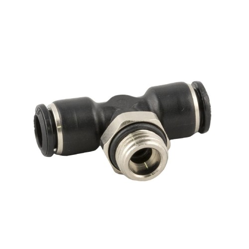Racor te central giratoria cilindrico macho Aignep 14 3/8" codigo 55216 14 3/8