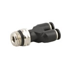 Racor en "Y" giratorio conico macho Aignep 10 1/4" codigo 55320 10 1/4