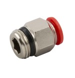Racor recto macho conico Aignep 6 1/2" codigo 50000 6 1/2