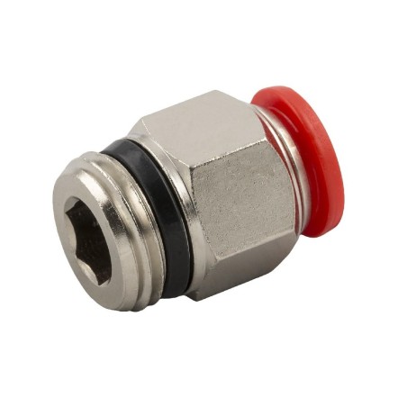 Racor recto macho conico Aignep 8 1/4" codigo 50000 8 1/4