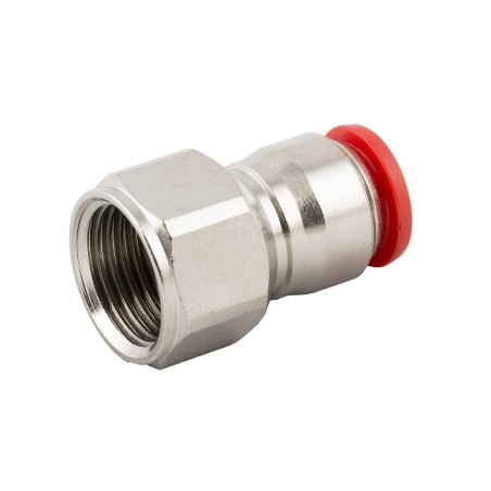 Racor recto recto hembra Aignep 12 3/8" codigo 50030 12 3/8