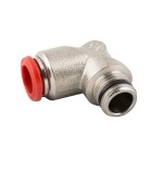 Racor codo macho conico Aignep 4 1/8" codigo 50100 4 1/8