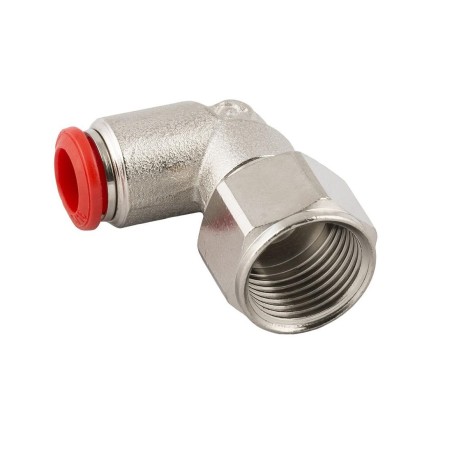 Racor codo giratorio hembra Aignep 6 1/8" codigo 50106 6 1/8