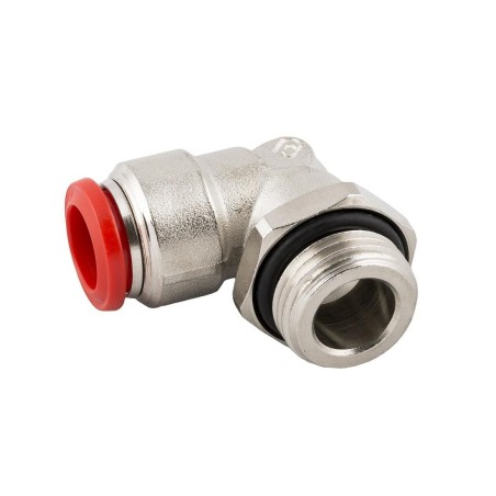 Racor codo giratorio cilindrico macho Aignep 10 1/2" codigo 50116 10 1/2