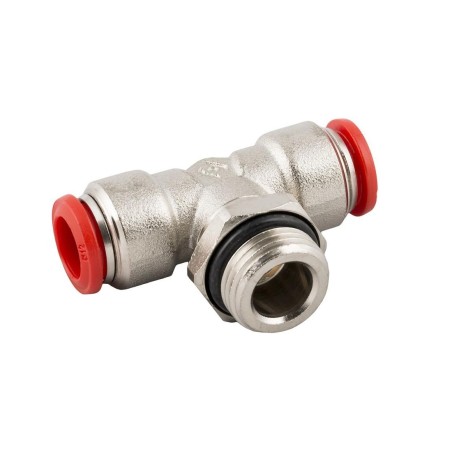 Racor te giratoria cilindrica macho Aignep 10 3/8" codigo 50216 10 3/8