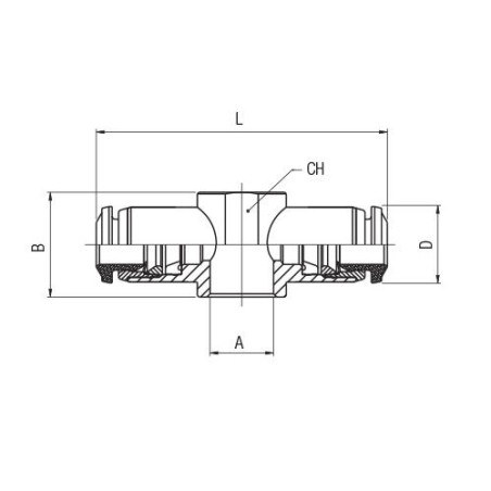 Racor anillo orientable doble Aignep 4 M5 codigo 50510 4 M5
