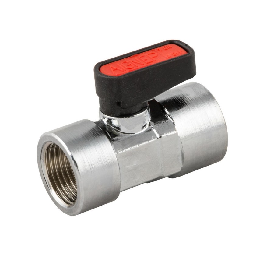 Valvula de paso hembra-hembra FKM Aignep 3/8" 3/8" codigo 6305 3/8 3/8 Valvula de paso hembra-hembra FKM Aignep 3/8" 3/8" codigo 6305 3/8 3/8