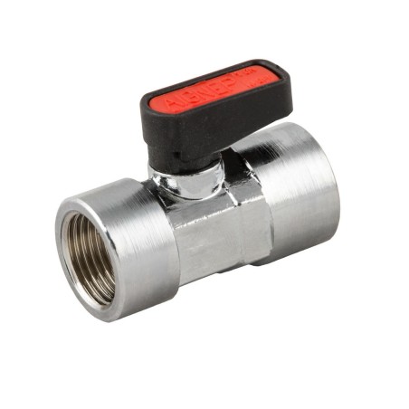 Valvula de paso hembra-hembra FKM Aignep 1/2" 1/2" codigo 6305 1/2 1/2