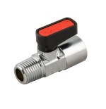 Valvula de paso macho conico-hembra FKM Aignep 1/2" 1/2" codigo 6315 1/2 1/2
