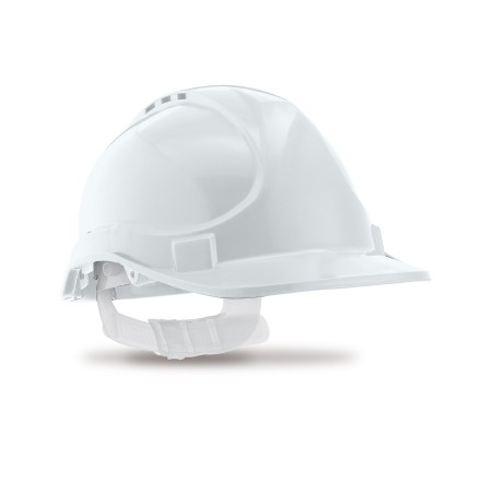 Casco de proteccion Steelpro cierre de cinta 2088CBBL blanco
