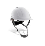 Casco de proteccion ABS Steelpro arnes textil 2088CMVBL Mountain blanco