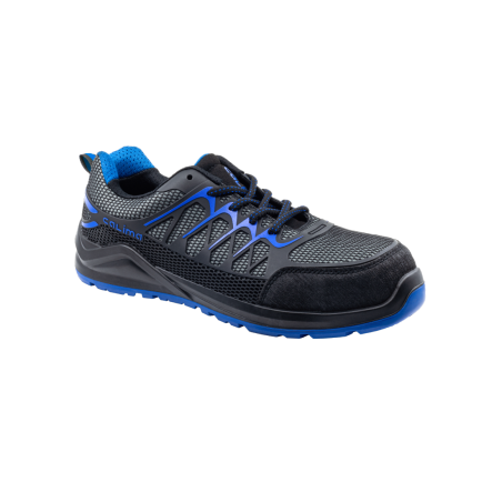 Deportivo de seguridad S3 Calima modelo Maui color negro y azul talla 44