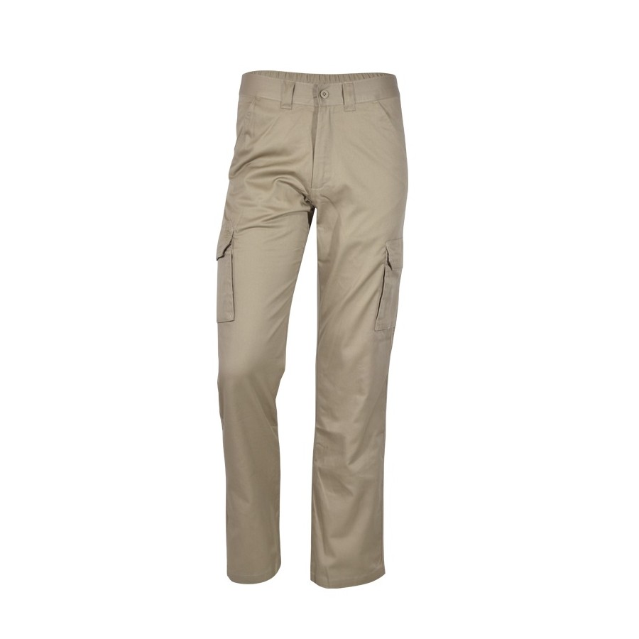 Pantalon largo multibolsillo beig Detroit talla 50 Pantalon largo multibolsillo beig Detroit talla 50