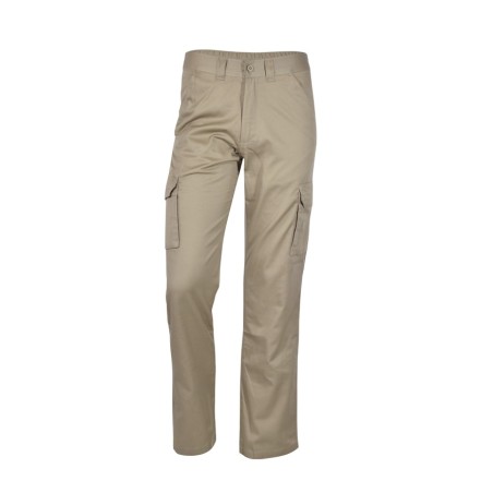 Pantalon largo multibolsillo beig Detroit talla 56