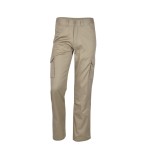 Pantalon largo multibolsillo beig Detroit talla 56