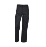 Pantalon largo multibolsillo negro Detroit talla 46