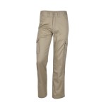 Pantalon largo multibolsillo beig Chicago talla 36
