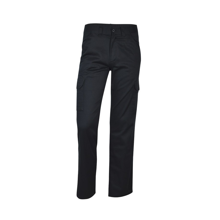 Pantalon largo multibolsillo negro Chicago talla 58 Pantalon largo multibolsillo negro Chicago talla 58