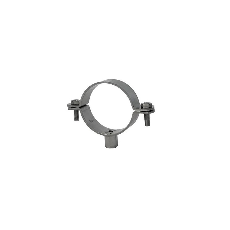 Abrazadera reforzada inoxidable A-2 28 mm. 3/4" (M8+M10)