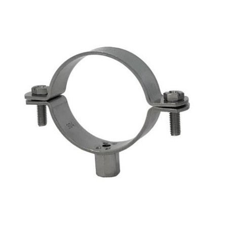 Abrazadera reforzada inoxidable A-2 75 mm. 2-1/2" (M8+M10)