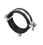 Abrazadera isofonica reforzada inoxidable A-2 110 mm. 4" (M8+M10)